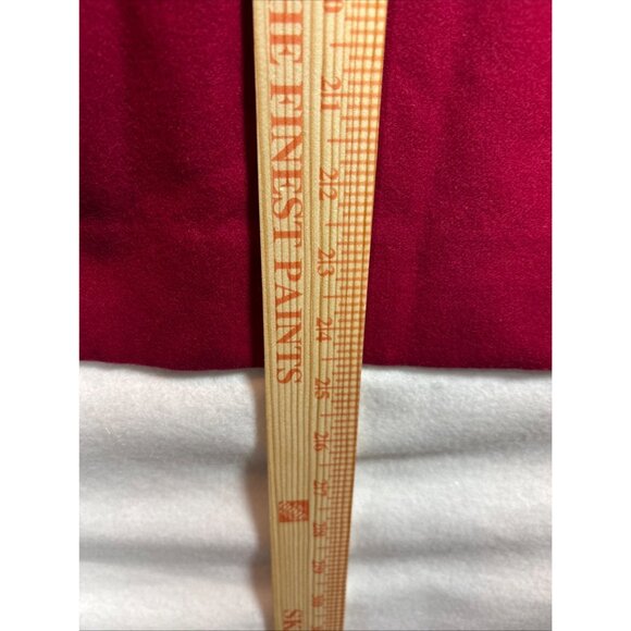 Pendleton Womens Vintage 100% Virgin Wool Skirt Suit Set Red Jacket & Skirt Sz10 - Picture 12 of 14